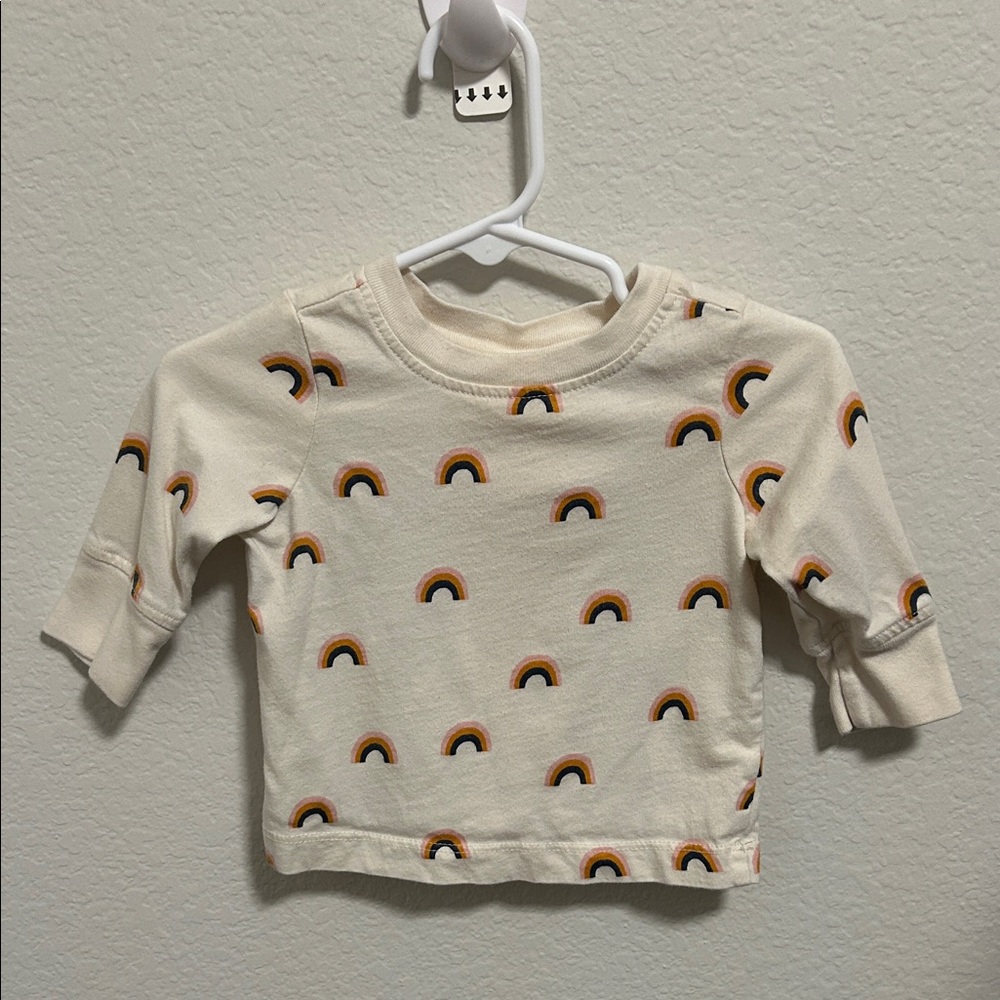 Hanna Andersson Rainbow Print Long Sleeve Tee 🌈